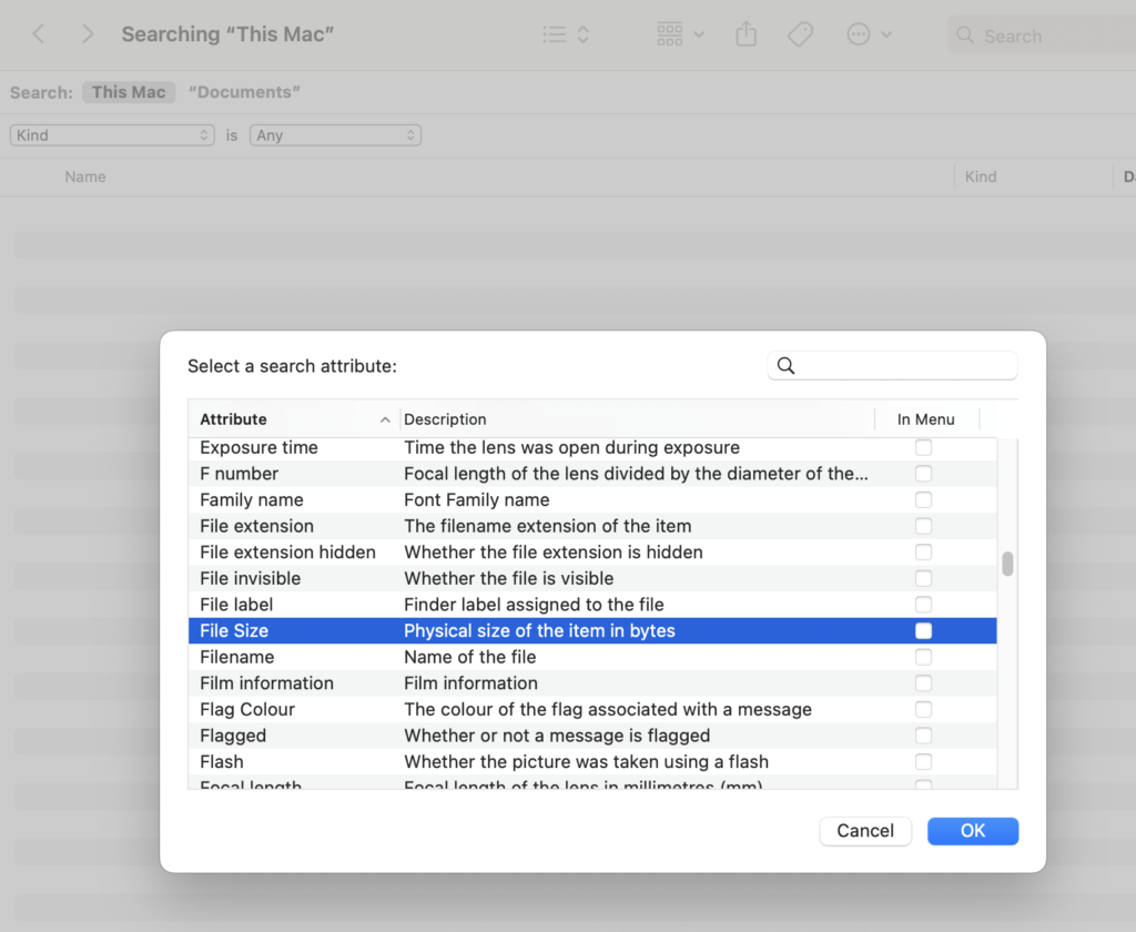 Free up disp space on Mac